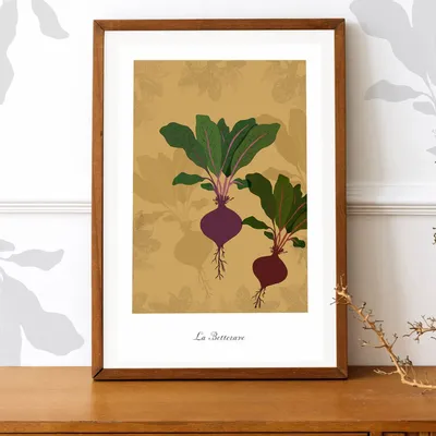 Poster - THE BEETROOT - MARIE KAZMIERCZAK
