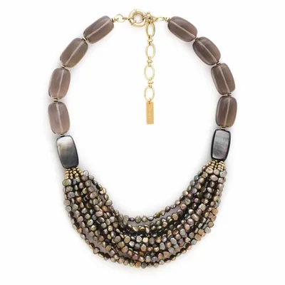 Jewelry - Multistrand statement necklace – L’ILE ROUSSE - NATURE BIJOUX