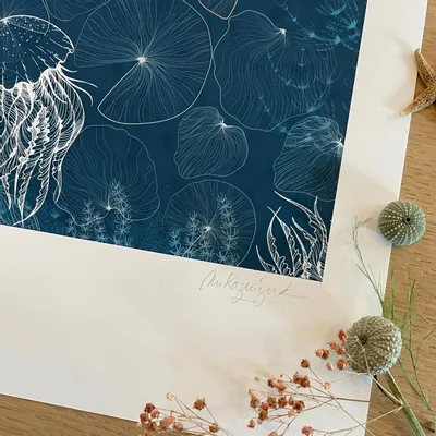 Poster - JELLYFISH #1 - MARIE KAZMIERCZAK