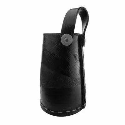 Objets de décoration - Pot haut conique en pneu recyclé - KARAWAN AUTHENTIC