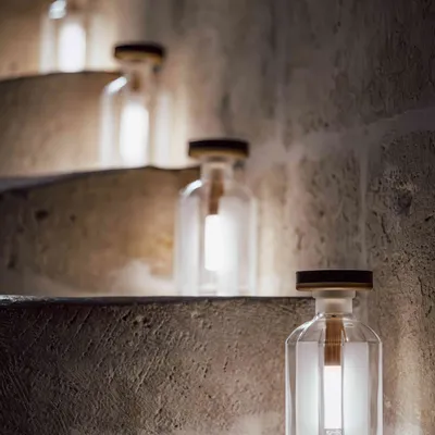 Table lamps - SOLENTRA Lampe & Carafe d'Ambiance Model 2.0 "Antoine" - SOLENTRA BY  ISOLA