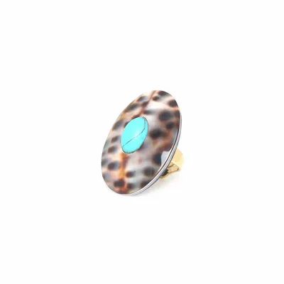 Jewelry - Tiger cowrie adjustable ring– SURABAYA - NATURE BIJOUX