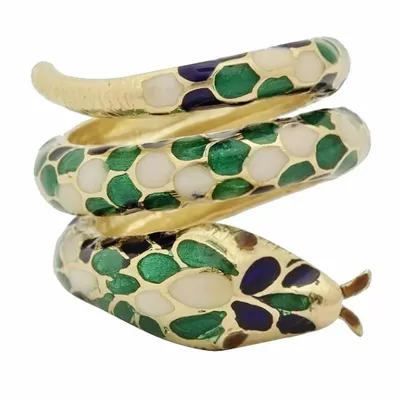 Jewelry - Green snake - LINEABEA