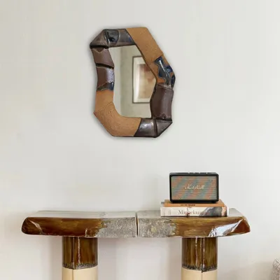 Ceramic - STONEWARE CONSOLE TABLE - ROMA collection - DI VINCENZO POUJOULA