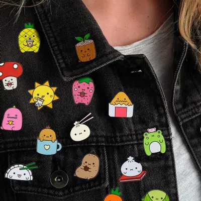 Accessoires enfants - Épingles en émail Noodoll - NOODOLL LTD