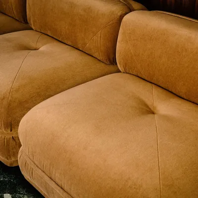 Canapés - Canapé Banda  en Velours Mohair - DUISTT