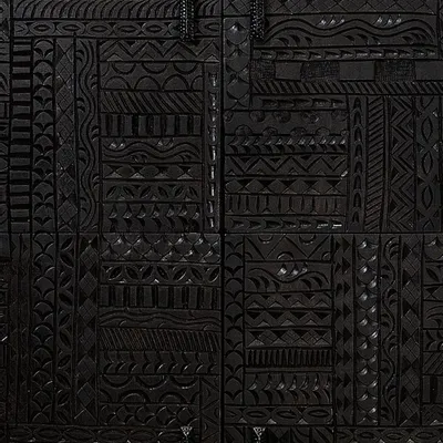 Sideboards - Mango wood display case and metal legs - GINER Y COLOMER