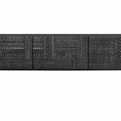 TV stands - TV cabinet in mango wood and metal legs - GINER Y COLOMER