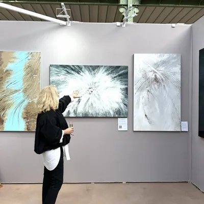 Paintings - Painting Acrylic Resin "Aurelium of Gohenheim" - TURIK&ART (KSENIIA TURIK)