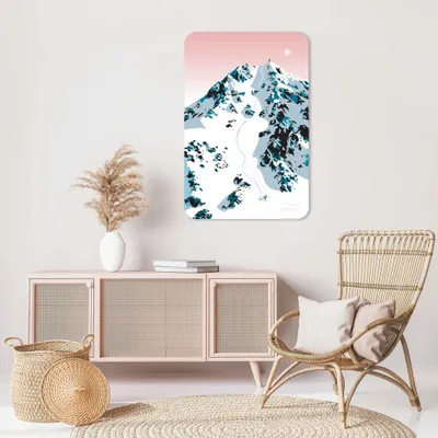 Paintings - INTERIOR DECORATION BOARD - BLACKPEUF