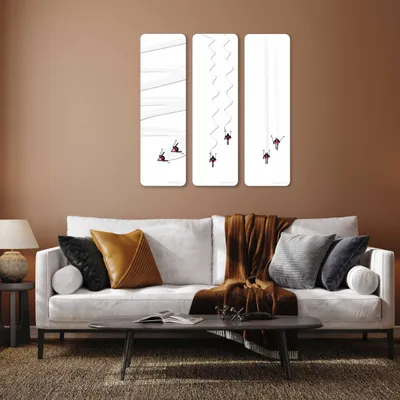 Paintings - INTERIOR DECORATION BOARD - BLACKPEUF