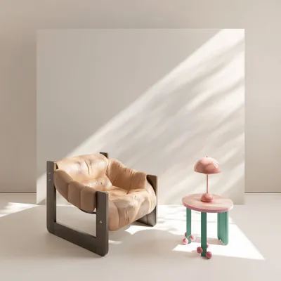 Desks - Floresta Side Table - ESTÚDIO MAIS ALMA