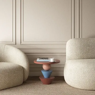 Desks - Senhorita Side Table (small) - ESTÚDIO MAIS ALMA