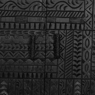 Chests of drawers - Console in dark walnut mango wood - GINER Y COLOMER