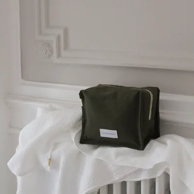 Autres linges de bain - Trousse de toilette cube - LES PENSIONNAIRES