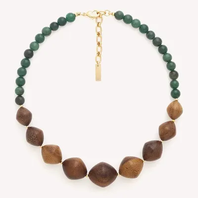 Jewelry - Short robles necklace - Aventurine - NATURE BIJOUX