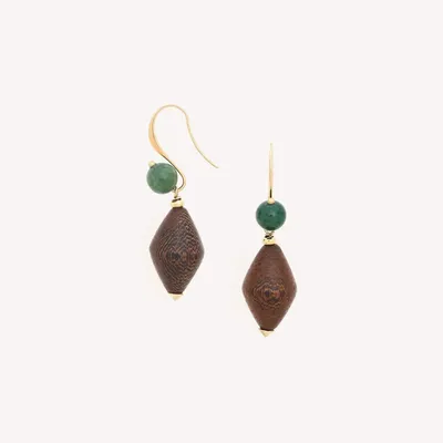 Jewelry - Hook earrings - Aventurine - NATURE BIJOUX