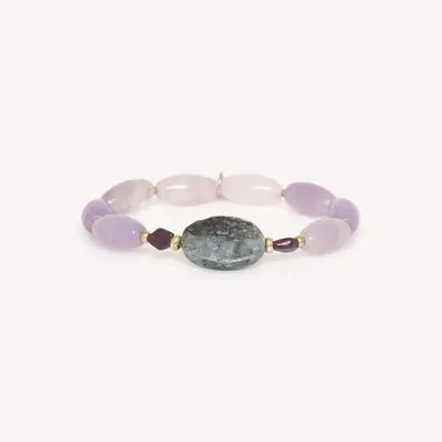 Jewelry - Amethyst stretch bracelet - Gotborg - NATURE BIJOUX