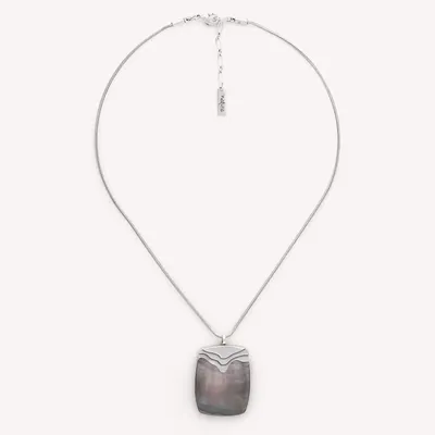 Bijoux - Collier chaine pendentif nacre - Mindoro - NATURE BIJOUX