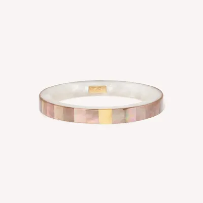 Jewelry - Brown lip rigid bracelet - San Lazzaro - NATURE BIJOUX