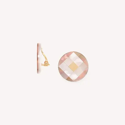 Jewelry - Round clip earrings - San Lazzaro - NATURE BIJOUX