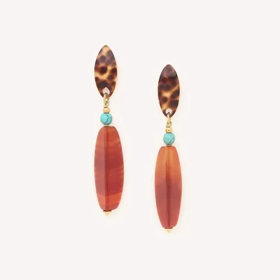 Jewelry - Long post earrings - Surabaya - NATURE BIJOUX