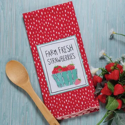 Textile and surface design - berry basket kitchen linen - KARENA INTERNATIONAL