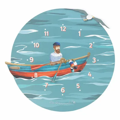 Horloges - Horloge temps Michel - LES RITOURNAILES