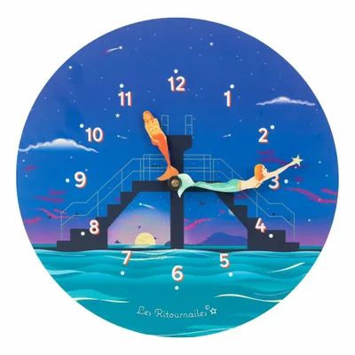Horloges - horloge temps les Irènes - LES RITOURNAILES