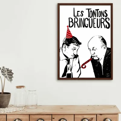 Affiches - Les tontons bringueurs - NIKOLE & RUBEN