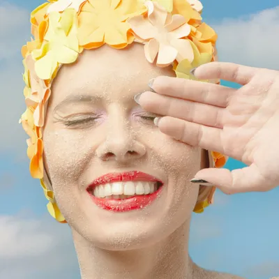 Accessoires cheveux - Pompelmo Bonnet de bain Fleurs Multicolore - KORES ACCESSORIES
