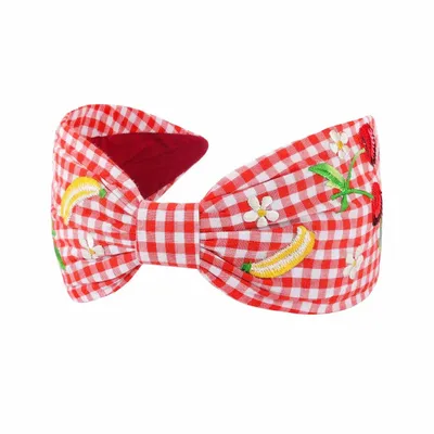 Hair accessories - Cherry Gingham - NAMJOSH