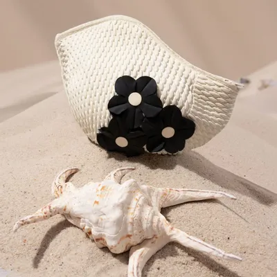 Sacs et cabas - Blanc Sac 3 Fleurs - KORES ACCESSORIES
