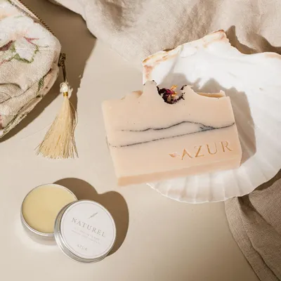 Savons - WILD FLOWER | natural body bar - AZUR NATURAL BODY CARE