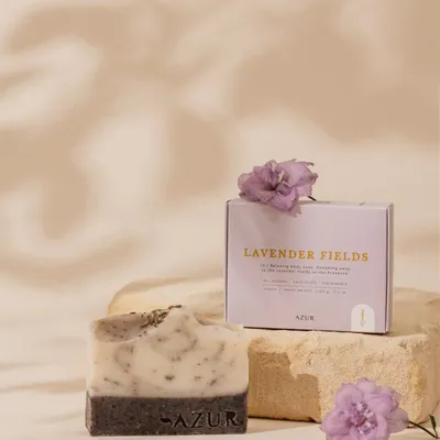 Savons - LAVENDER FIELDS | natural body bar - AZUR NATURAL BODY CARE