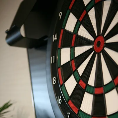 Other smart objects - BLACK DARTBOARD SUPPORT AND CONNECTED DARTBOARD - STELLA BABY-FOOT & BILLARDS