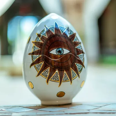 Design objects - KHMISA EGG - NOUR BOUGIE
