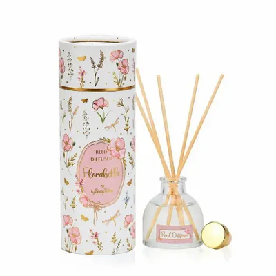 Home fragrances - Reed diffuser Florabelle 50ml - SOAPTALES