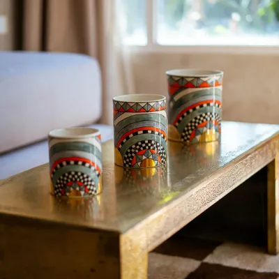 Decorative objects - DAMARELLE COLLECTION - NOUR BOUGIE