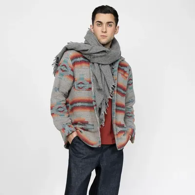 Scarves - ROBB wool scarf - MONSIEUR CHARLI