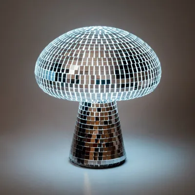 Table lamps - Mushroom disco lamp - L'EXPRESSIONIST