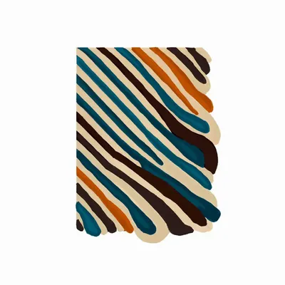 Design carpets - "Zebra in Love” Rug - GALERIE SANA MOREAU