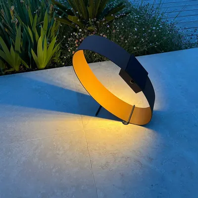 Éclairage nomade - lampe solaire RING - LYX LUMINAIRES
