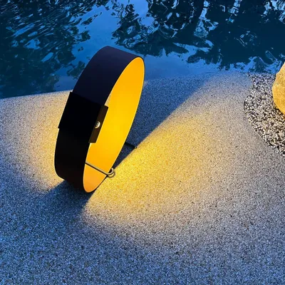 Éclairage nomade - lampe solaire RING - LYX LUMINAIRES
