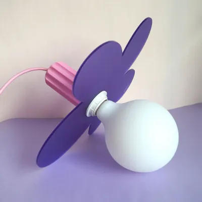 Cadeaux - Abat jour FLEUR plexiglas - BEWOOD