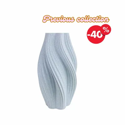 Aménagements pour bureau - Vase « Crème glacée chaude » | Marbre | Collection précédente - AURA 3D