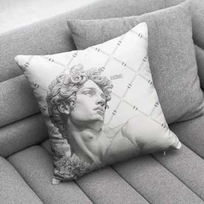 Coussins textile - Coussin Men Face XXX - LOVE BY MILSHTEIN