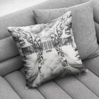 Coussins textile - Coussin Men Face - LOVE BY MILSHTEIN