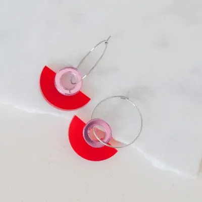 Bijoux - Blok Earrings - Available in + 15 curated palettes - PAMELA COROMOTO
