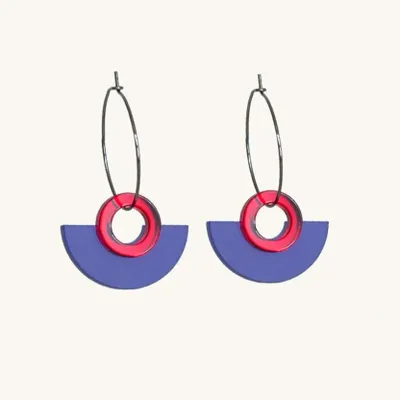 Bijoux - Boucles d'oreilles Blok - Disponibles en + 12 palettes sélectionnées - PAMELA COROMOTO